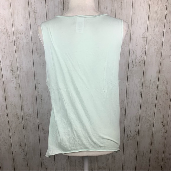🔥JUNK FOOD🔥UO BITCHIN Easy Rider Soft Tank Top Mint Green XL NWT - Picture 6 of 7